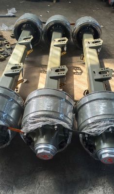 18T Semi Trailer Axle Replacement