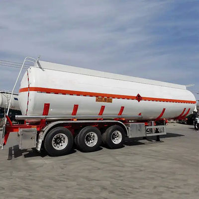 3 Axle 42000 45000 Liters Aluminum Carbon Steel Oil Tanker Fuel Tank Semi Trailer  Oil Tank Truck Trailer